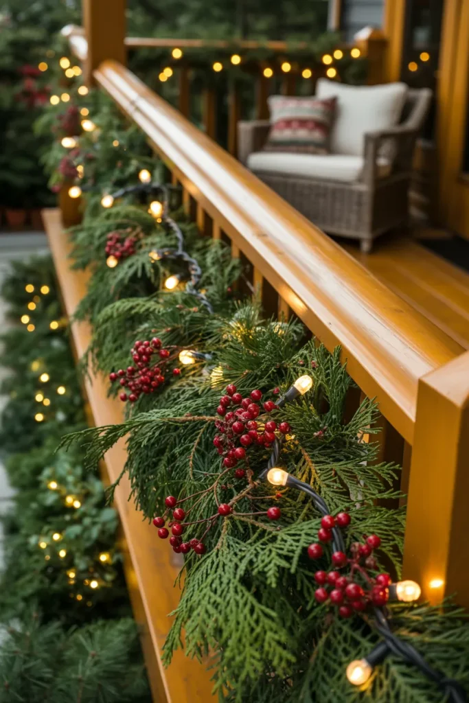 Berry Garland Lights