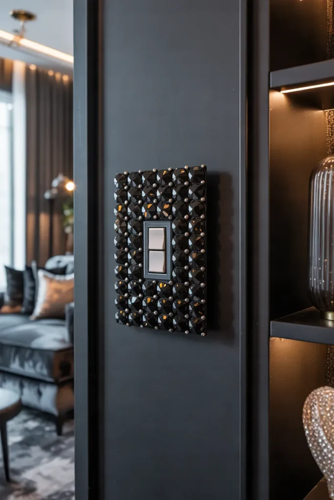 Black Crystal Accent