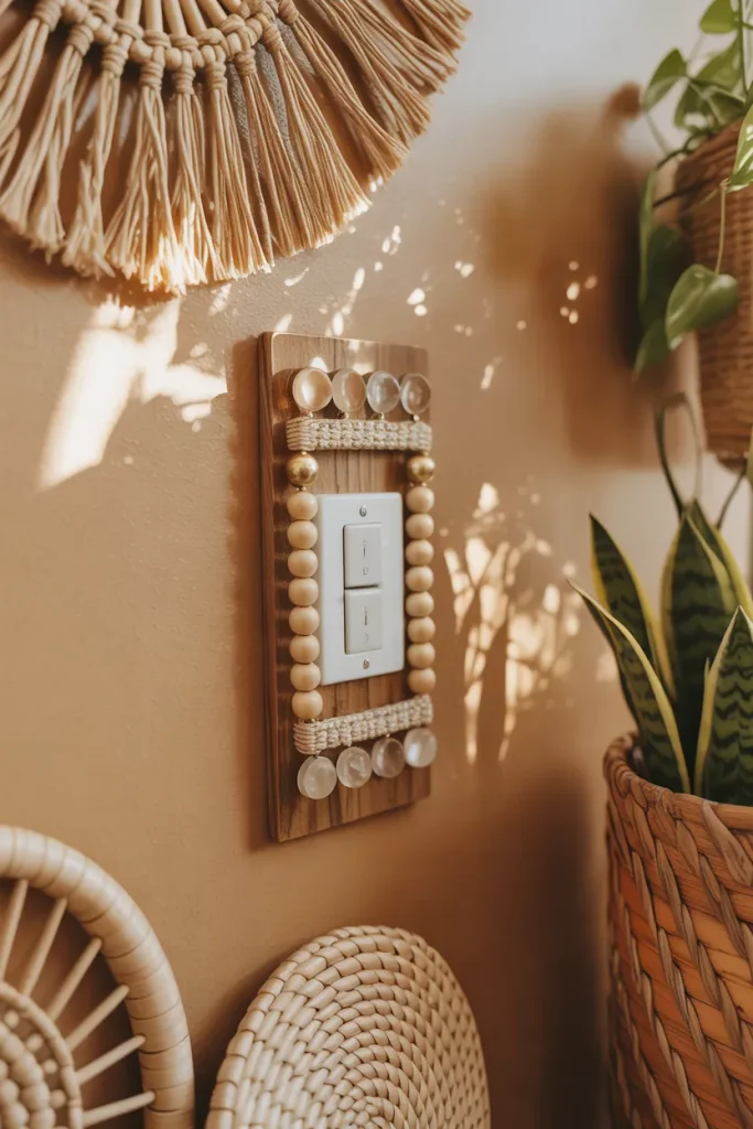 Boho Beaded Plate