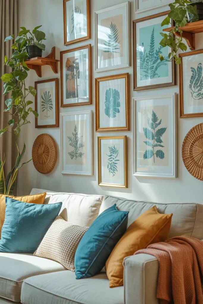 Botanical Gallery Wall