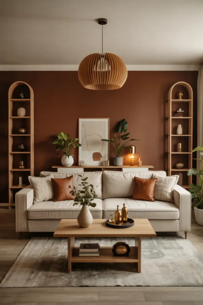 Brown Accent Walls