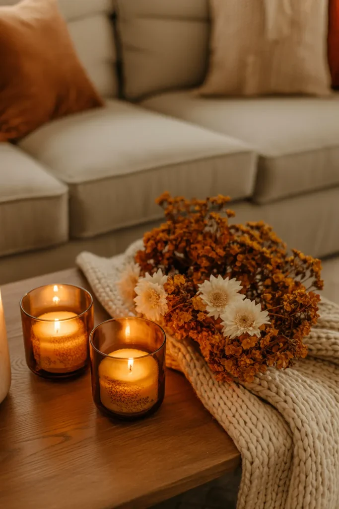 Candle Glow Arrangement