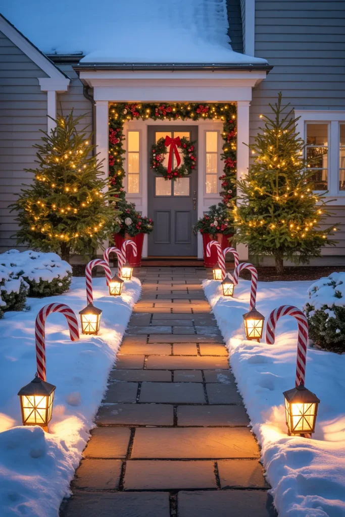 Candy Cane Pathway