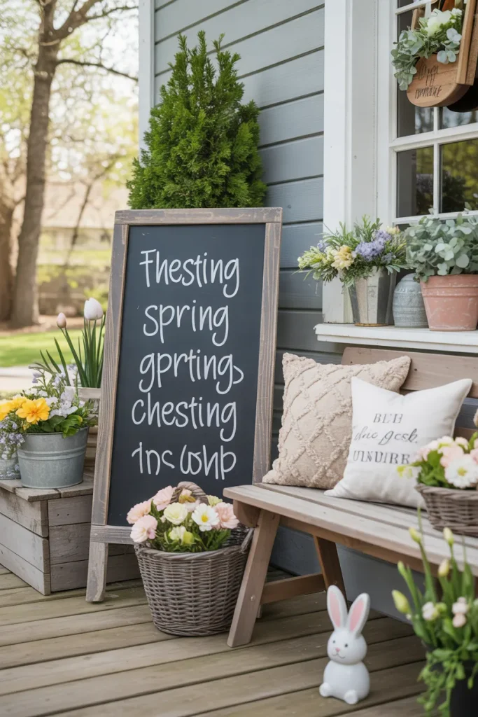 Chalkboard Easter Messages