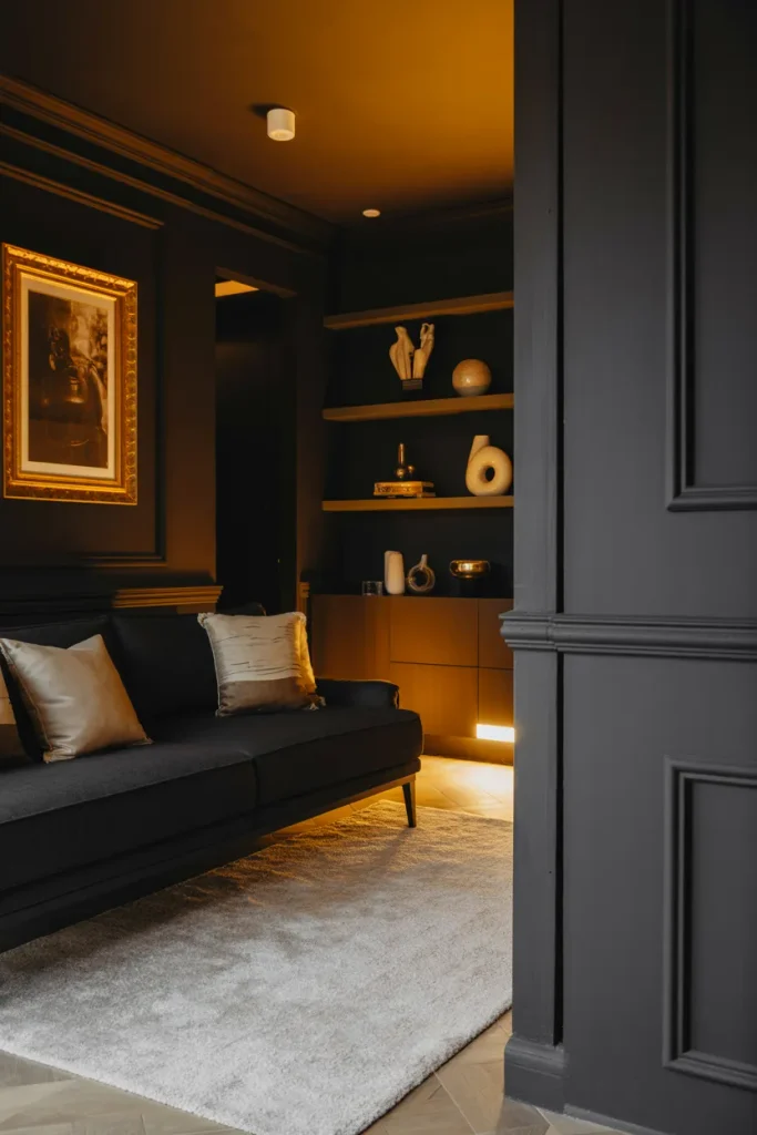 Charcoal Grey Walls