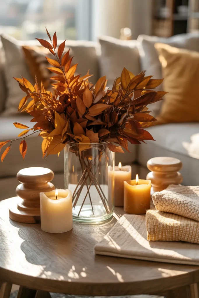 Dried Leaf Display