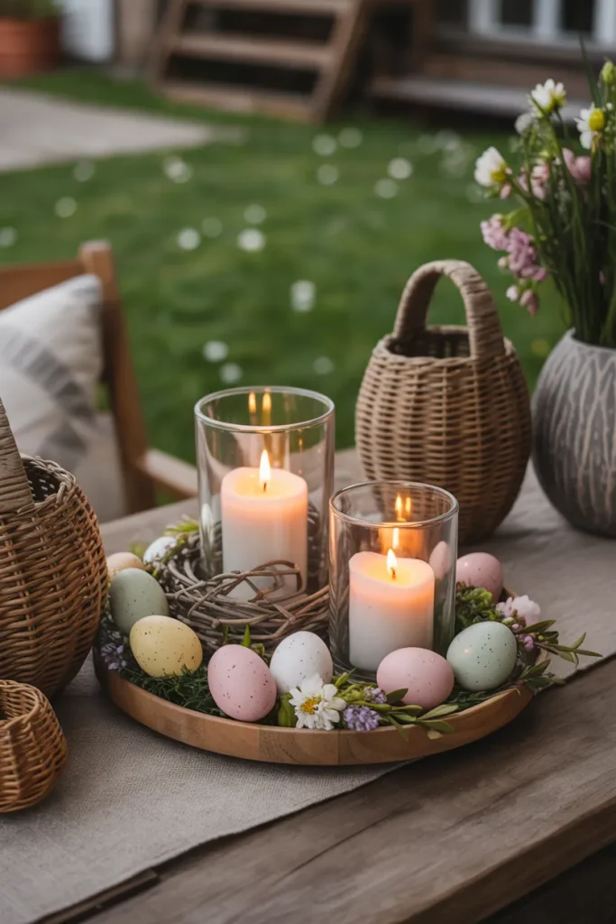 Easter Candle Displays