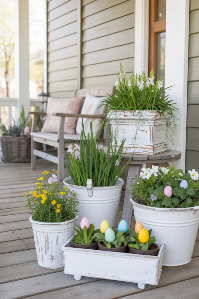 Easter Egg Planters
