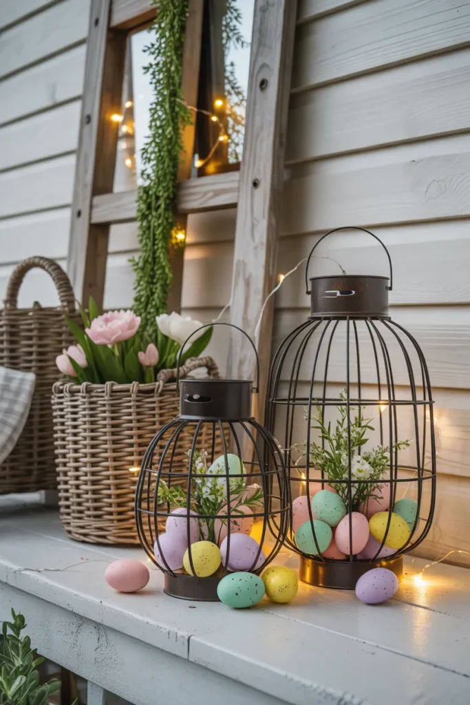 Egg Filled Lanterns