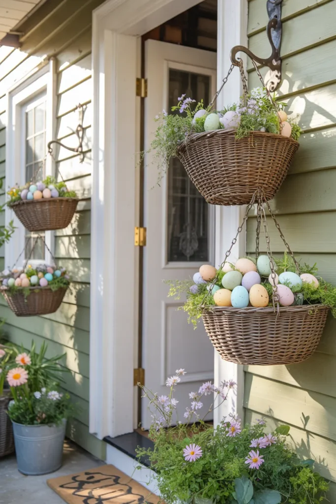 Egg Hanging Baskets