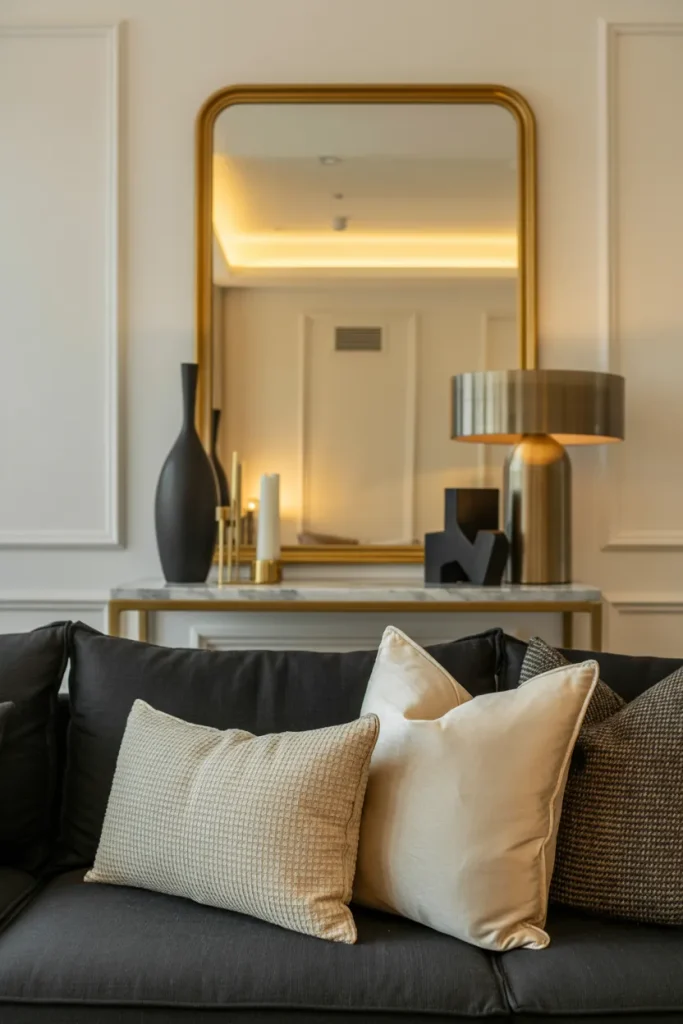 Gold Mirror Styling
