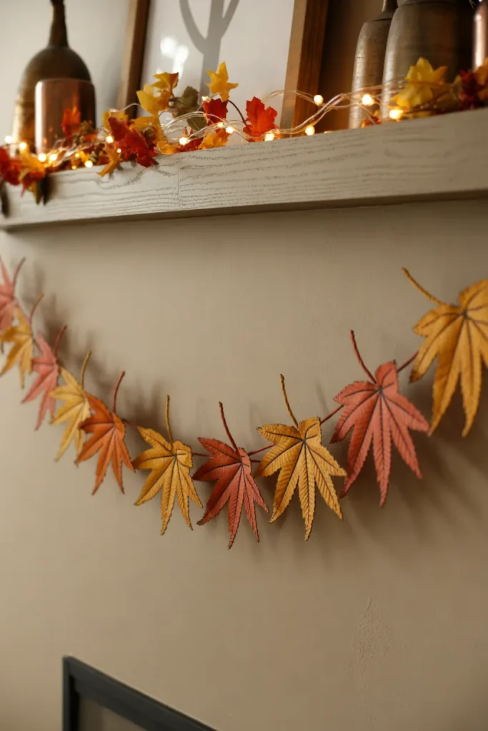 Leaf Garland Display