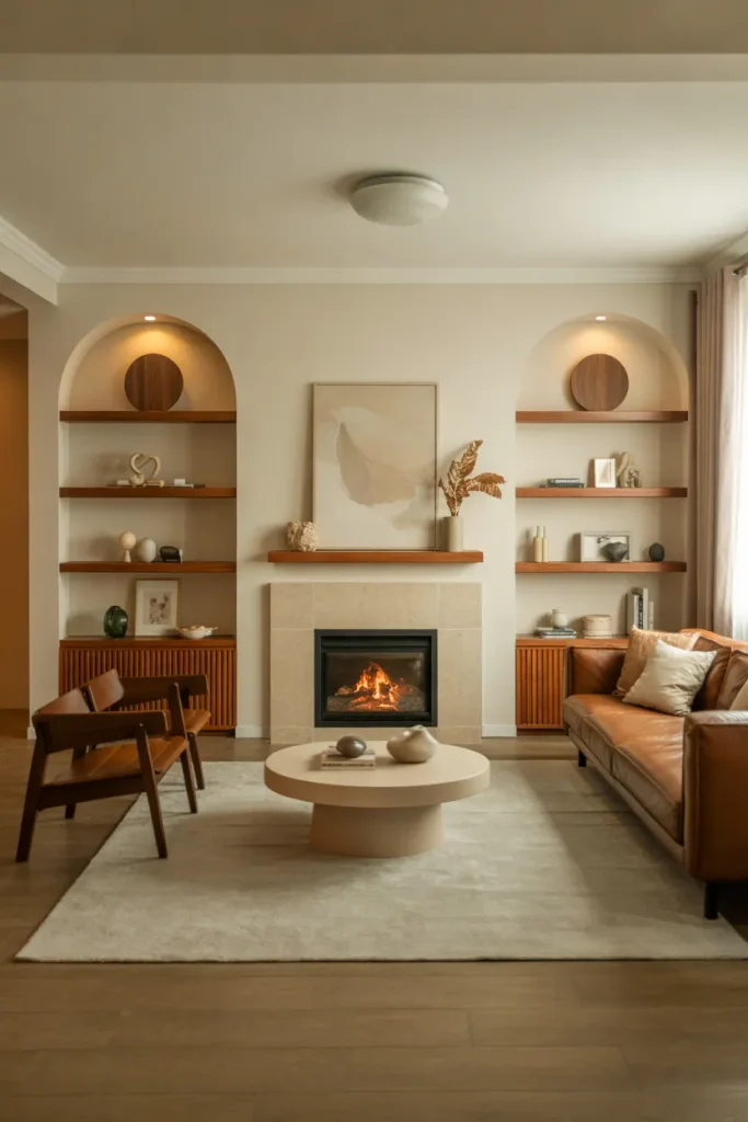 Modern Fireplace Focal Points