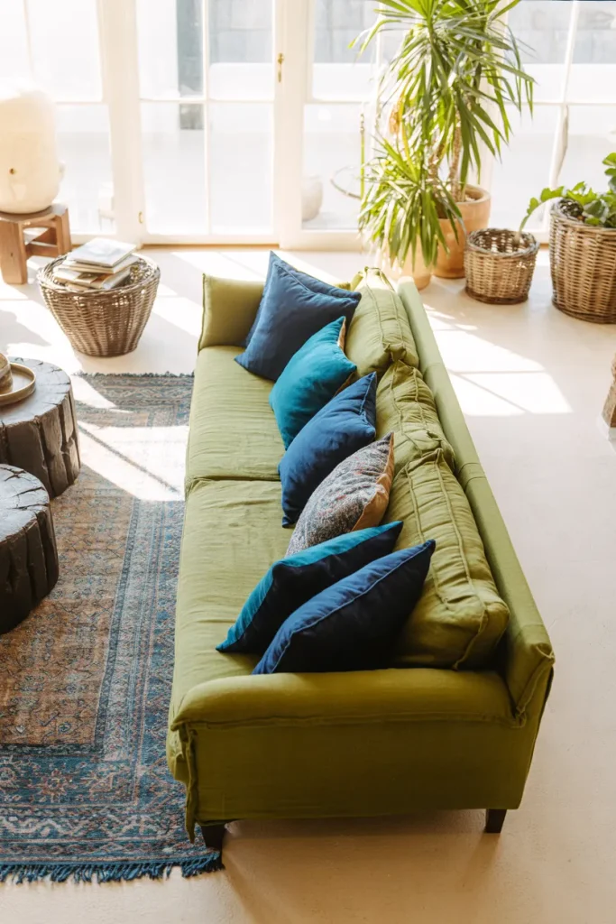Moss Green Sofa