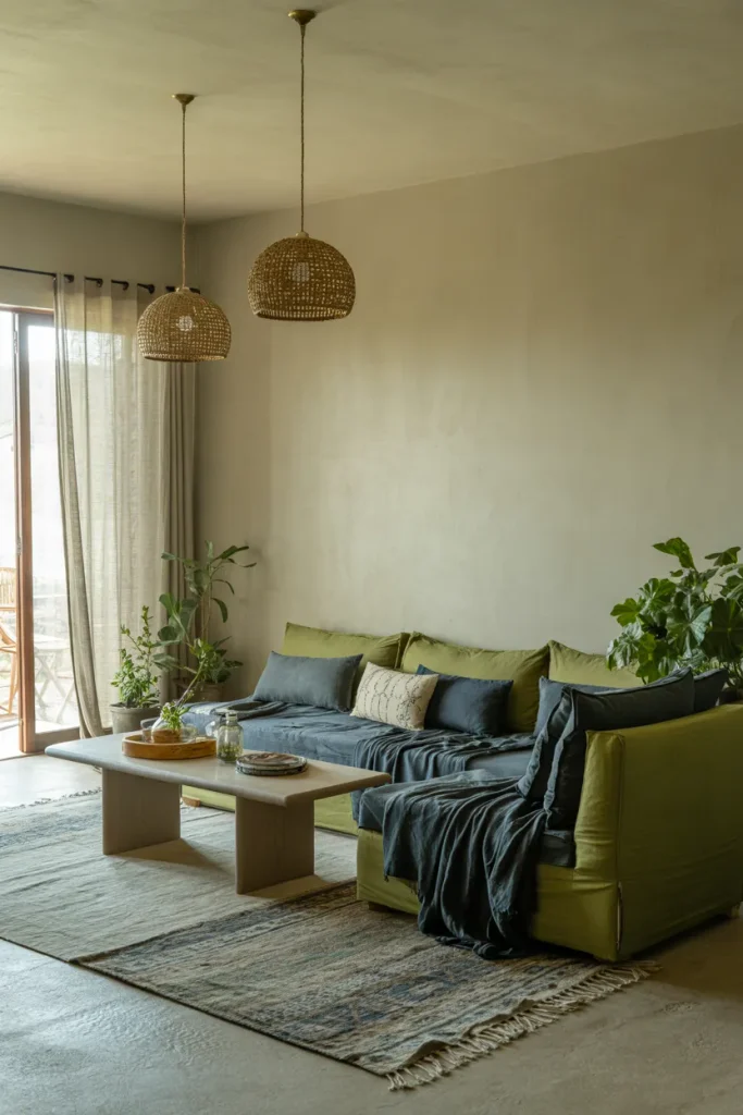 Olive Indigo Mix