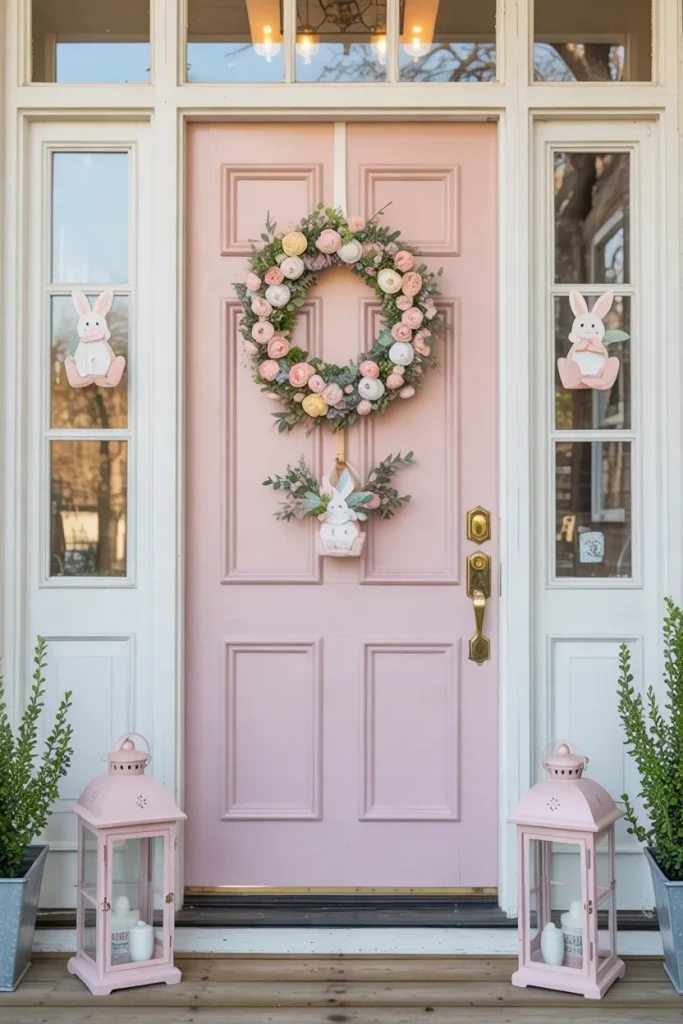 Pastel Door Styling