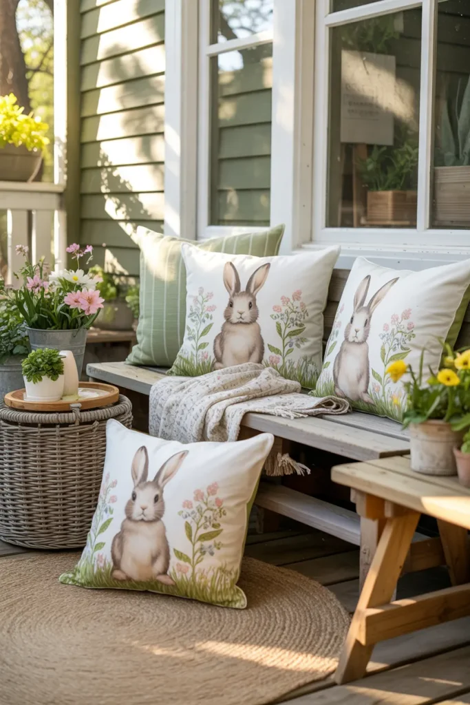 Pastel Porch Pillows