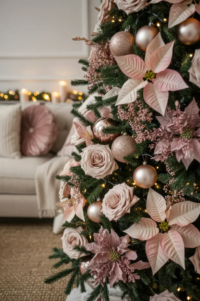 Pink Floral Accents
