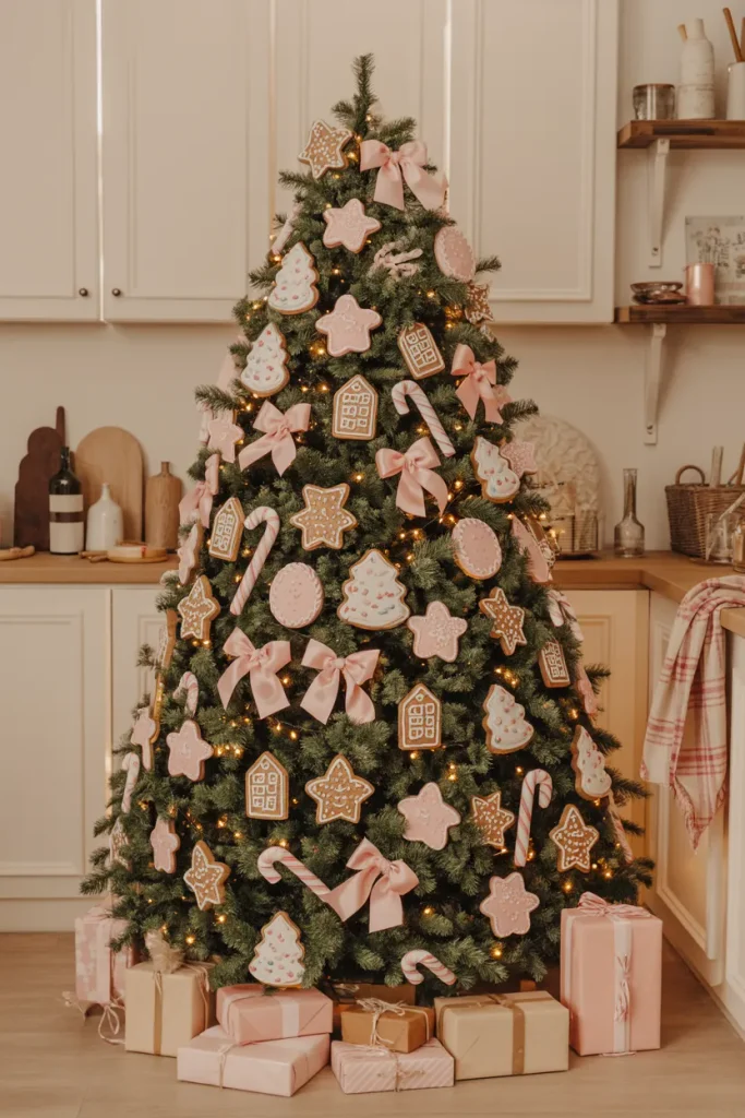Pink Gingerbread Tree