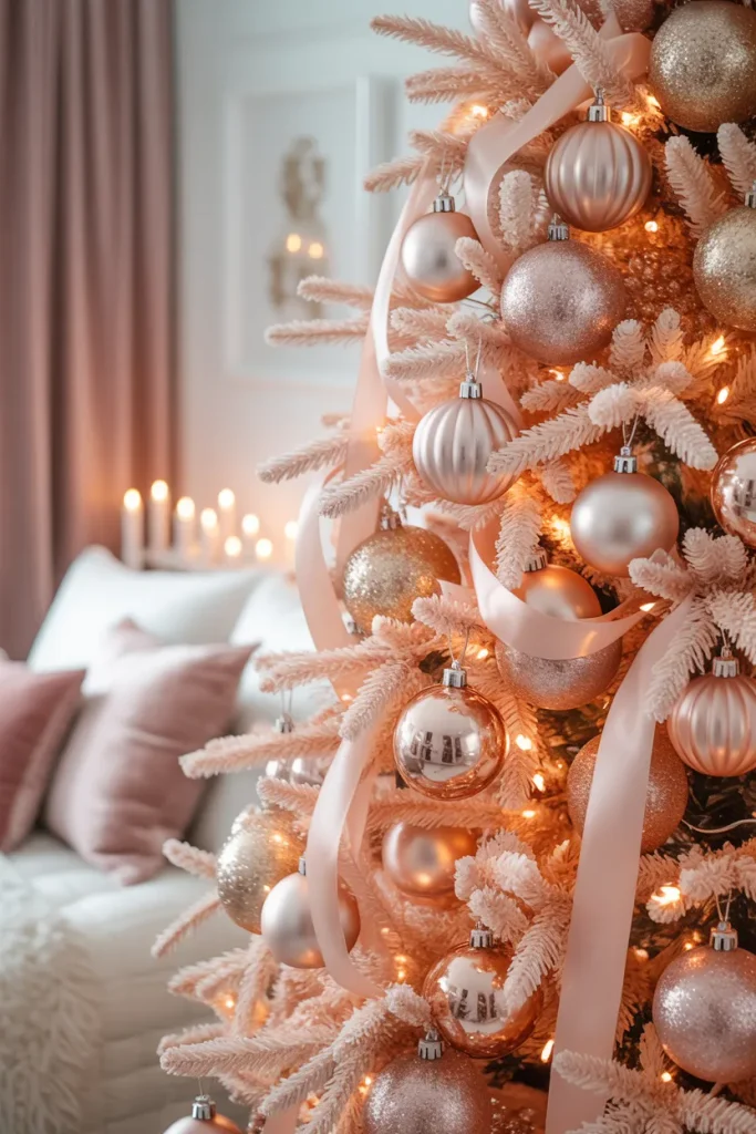 Pink Holiday Decor