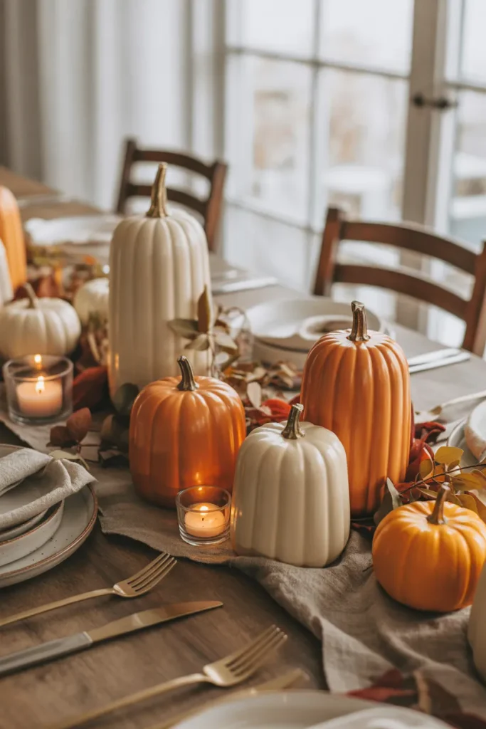 Pumpkin Jar Centerpiece