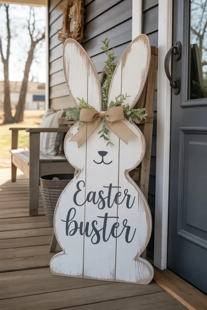 Rustic Bunny Signs