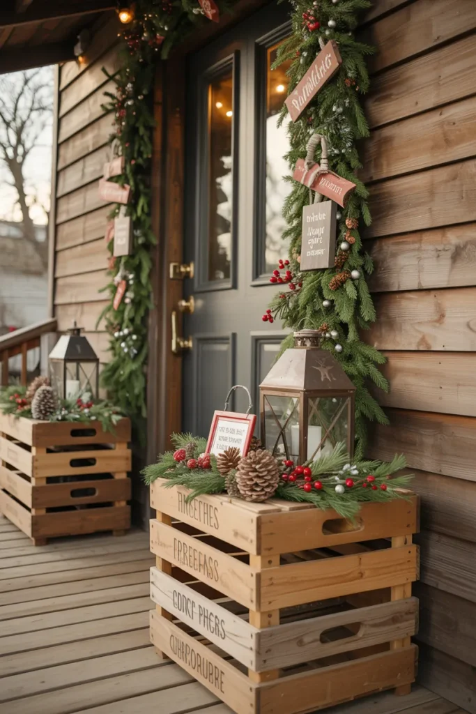 Rustic Crate Stack