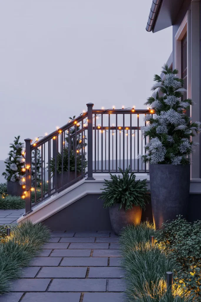 Solar Light Railing