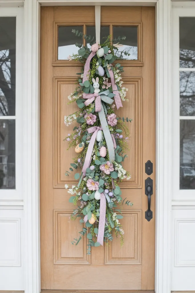 Spring Door Swag