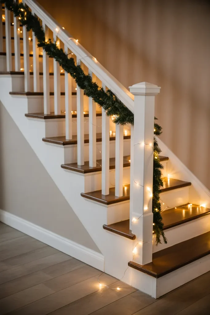 Staircase Light Trail