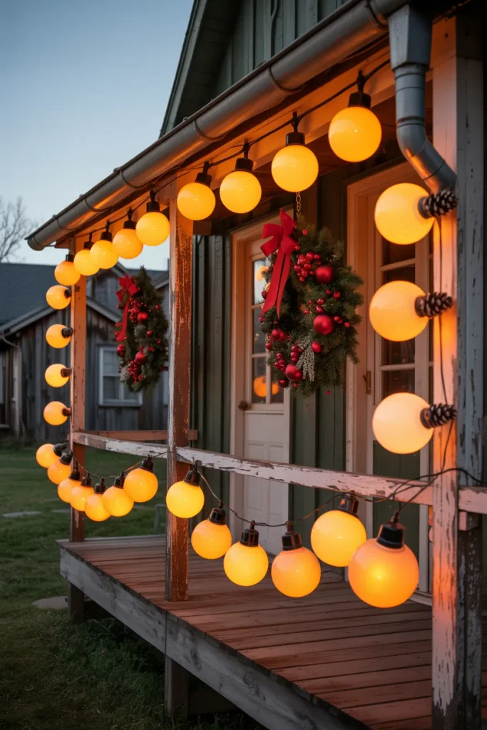 Vintage Bulb Railing