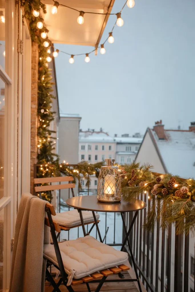 Warm White Curtain Lights
