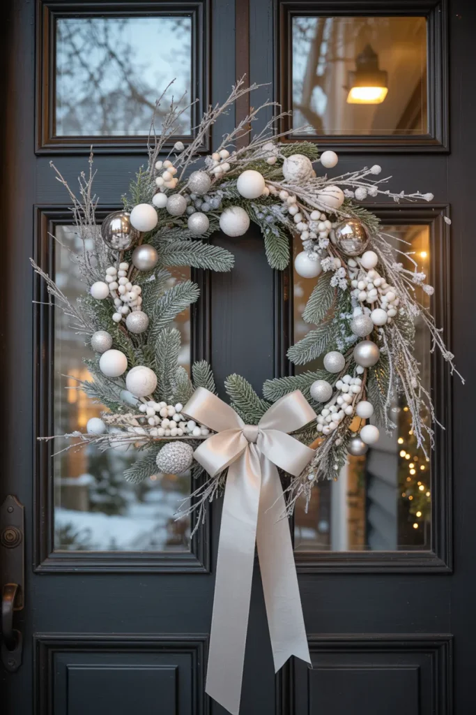 White Winter Wreath