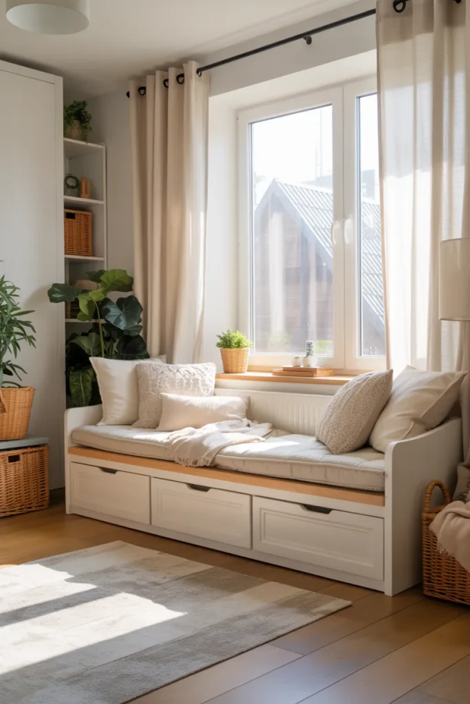 Window Seat Storage