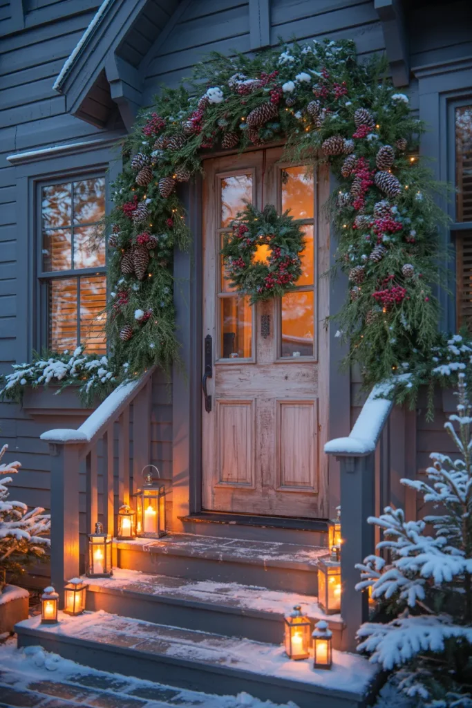 Winter Lantern Steps