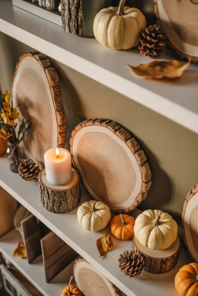 Wood Slice Accents