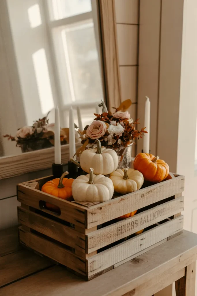 Wooden Crate Display