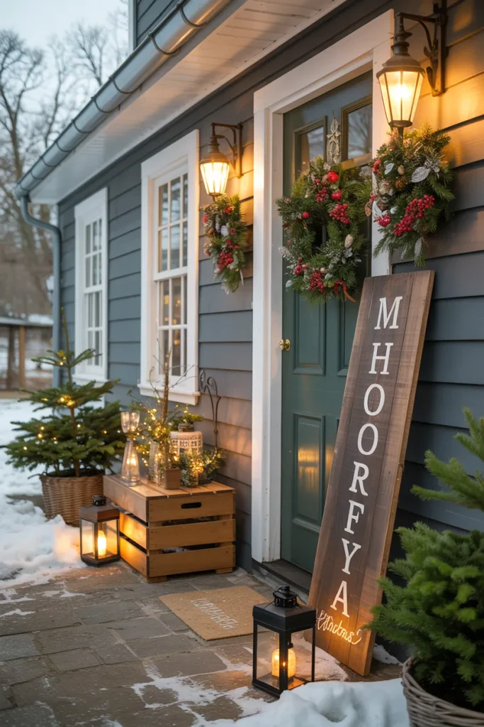 Wooden Sign Display