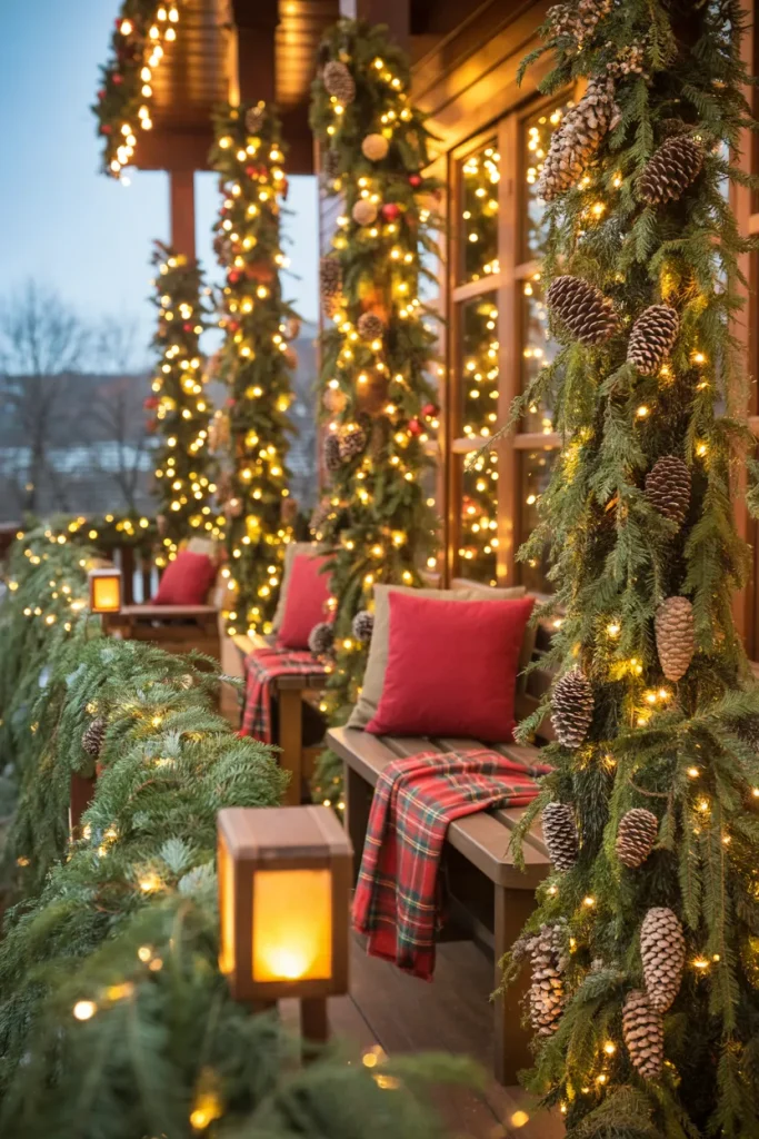 Wrapped Balcony Posts