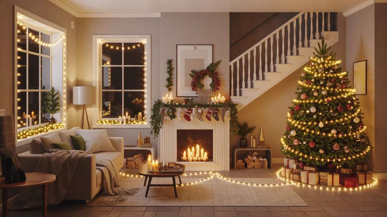 christmas string lights ideas