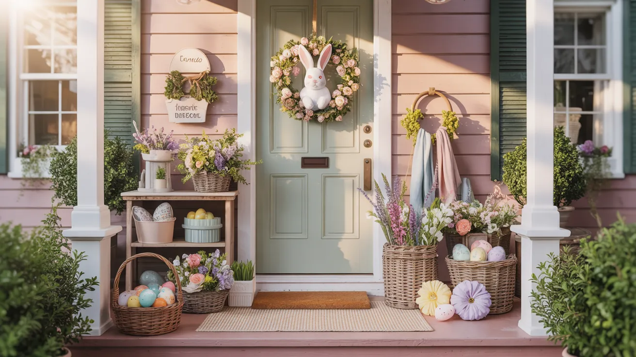 easter front porch decor ideas