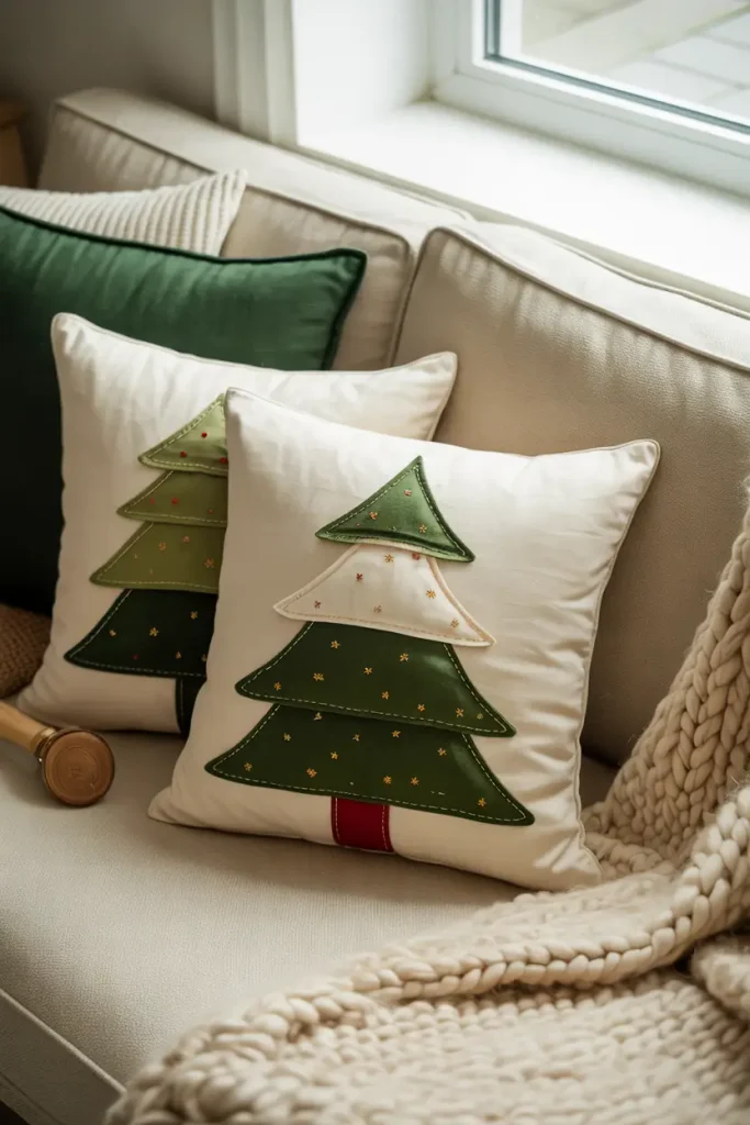 Appliqué Christmas Trees