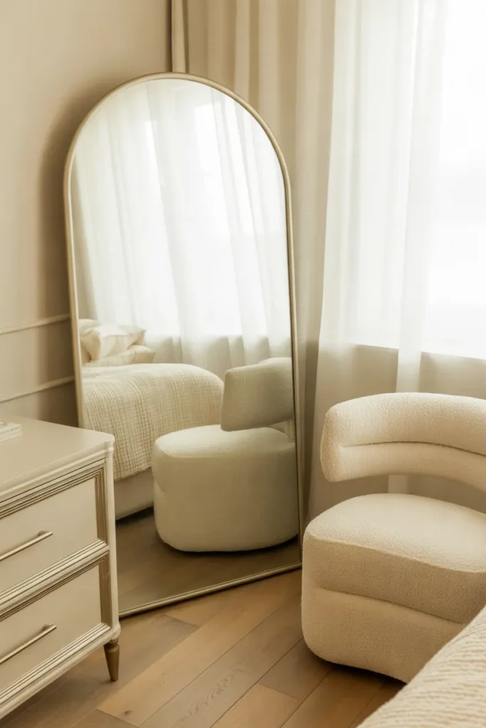 Arched Floor Mirror