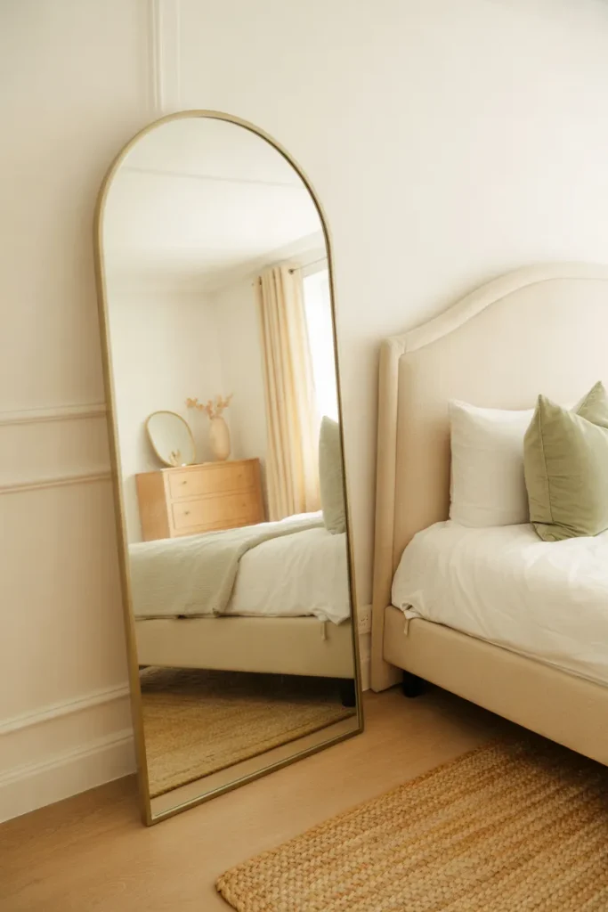 Arched Floor Mirror