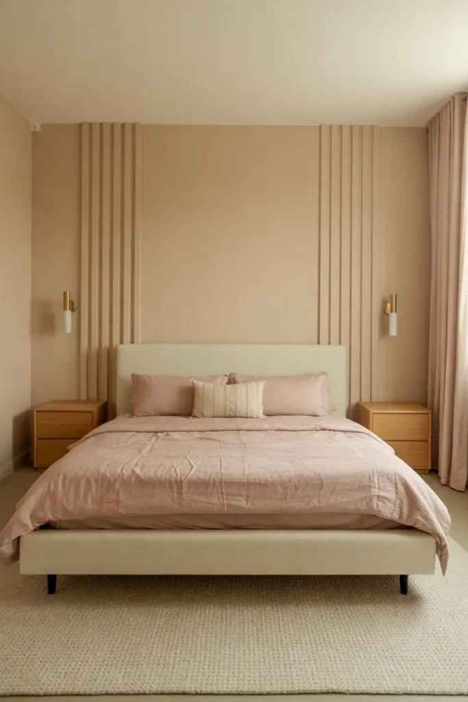 Beige Panelled Walls
