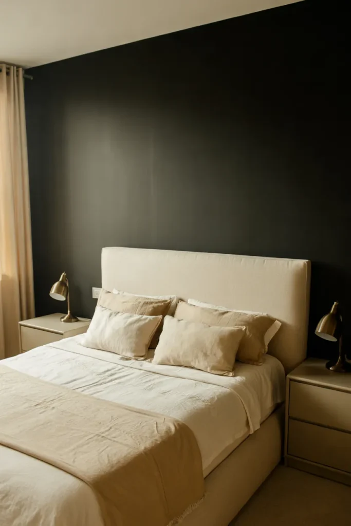 Black Accent Wall