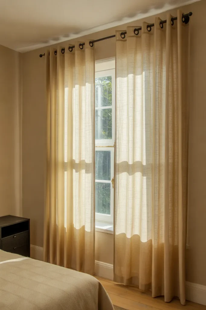 Black Curtain Rods
