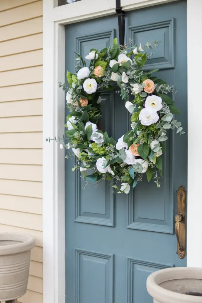 Blooming Door Wreath