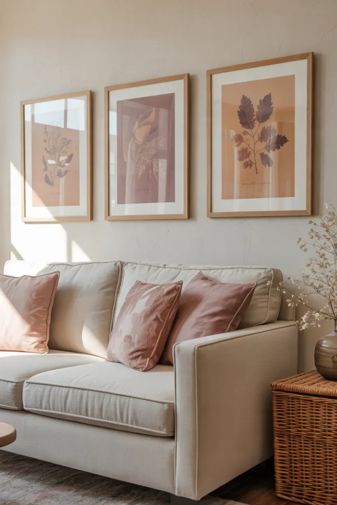 Blush Autumn Wall Art