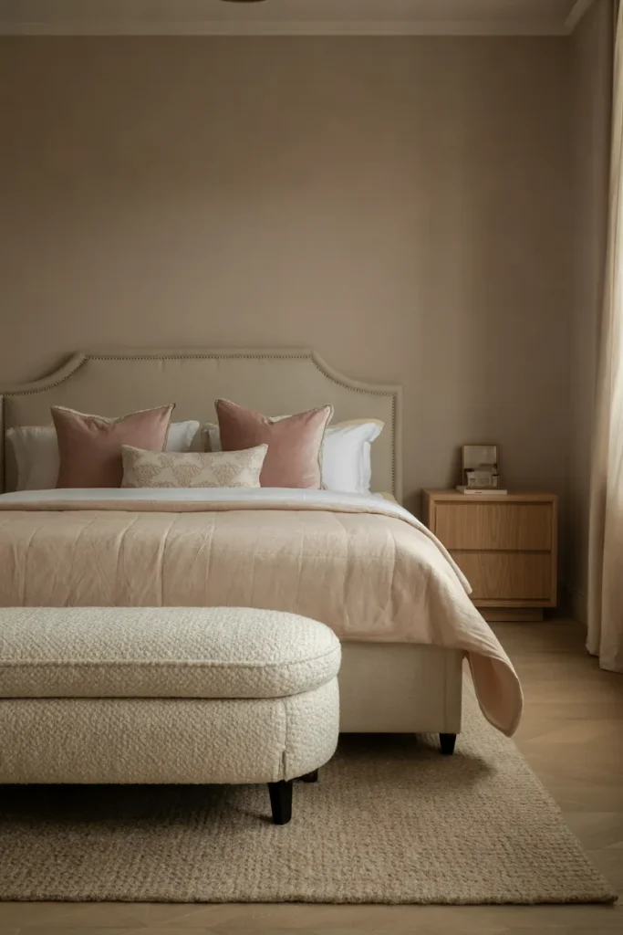 Blush Bouclé Accents